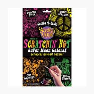  Scratch Magic Scratchin Hot 5x8 Set Arts, Crafts & Sewing