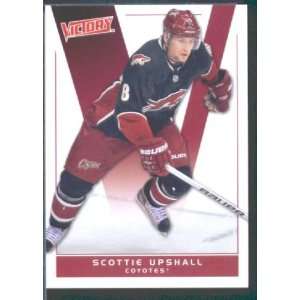   Scottie Upshall Coyotes / NHL Trading Card in a protective screwdown