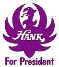 Hank Williams Jr Bocephus For President Vinyl Decal 6W x 7H 12 