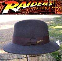 AUTHENTIC Indiana Jones CRUSHABLE Safari Fedora Hat  
