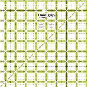  Omnigrip Non Slip Quilters Ruler 8 1/2X8 1/2 