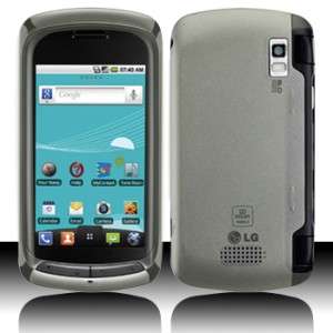 Crystal Clear Hard Case Snap on Phone Cover LG Genesis  