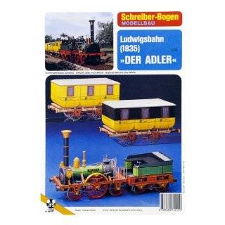  Schreiber Bogen Adler Steam Locomotive Card Model Explore 