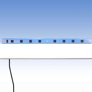  Aluminum Power Strip with 8 outlets for 60 Benches 