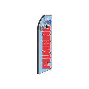  Plumbing Extra Wide Swooper Feather Business Flag Office 