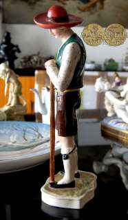 Antique ceramic figurine Italian Lenci Eugenio Pattarino Firenze rare 