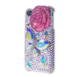   Butterfly Floral Swarovski Crystal iPhone 4 and 4S Case Electronics