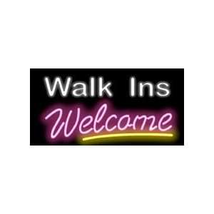  Walk Ins Welcome Neon Sign