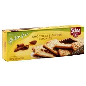 Schar, Cookie Chocolate Dipped Wf Gf, 5.3 Ounce (12 Pack)  