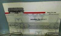 RARE Vintage 1950s Hermes 3000 Cursive Script Typewriter Swiss Made 