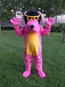 Halloween Mascot costume glasses dog Adult size  