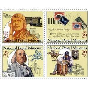 National Postal Museum Set of 4 x 29 cent US Postage stamp 