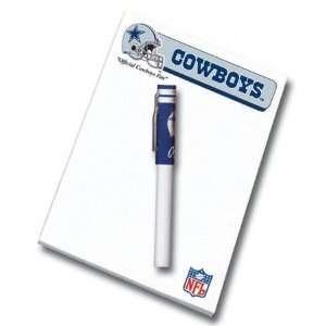 Dallas Cowboys Notepad and Pen Set 