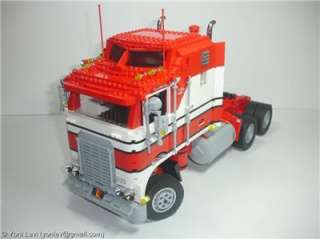 Lego Custom 1978 Kenworth Truck INSTRUCTIONS ONLY  