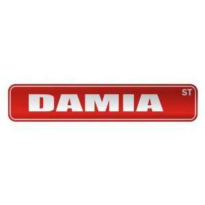   DAMIA ST  STREET SIGN NAME