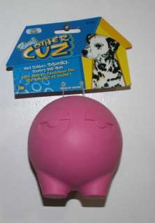 LARGE OTHER GOOD CUZ SQUEAKIN BOUNCIN DOG TOY BALL  