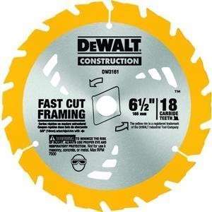 DEWALT DW3161 Series 20 6 1/2 Inch 18 Tooth ATB Thin Kerf Saw Blade 