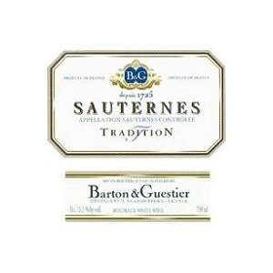  Barton & Guestier Sauternes 2007 750ML Grocery & Gourmet 