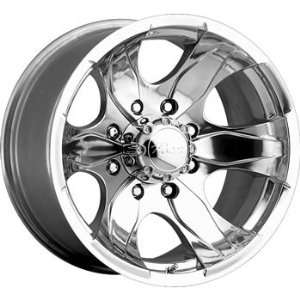 Pacer Warrior 20x10 Polished Wheel / Rim 8x6.5 with a  25mm Offset and 