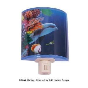  DOLPHIN Ocean NIGHTLIGHT night light bath home decor NU 