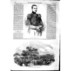   1853 ROYAL HIGHNESS DUKE GENOA CAMP SATORY VERSAILLES