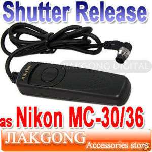 Shutter Release NIKON D400 D300s D200 D3 D2 MC 30 MC 36  