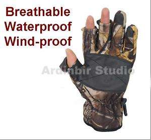 Waterproof Shooting Gloves for Nikon D3s,D3x,D2x  
