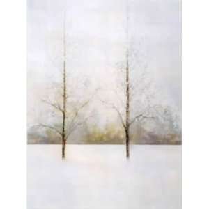  Danna Harvey 30W by 40H  Two Trees CANVAS Edge #4 1 1 
