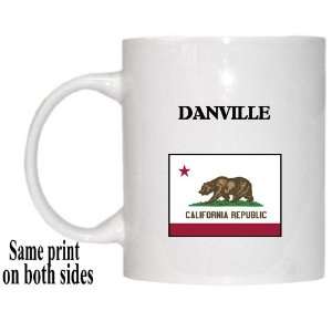    US State Flag   DANVILLE, California (CA) Mug 