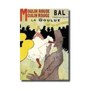  La Goulue At The Moulin Rouge Paris Giclee Print