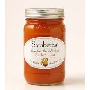 Sarabeths Peach Apricot Preserves 9oz Jar  Grocery 