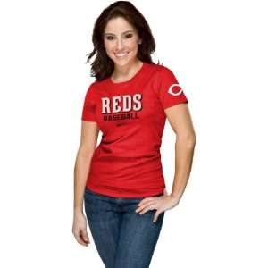 Cincinnati Reds Womens 2012 Nike Red Practice T Shirt 