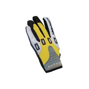  Katahdin Gear Off Road Glove Yellow   Xsmall Automotive