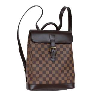 LOUIS VUITTON DAMIER EBENE SOHO BACKPACK 27912  