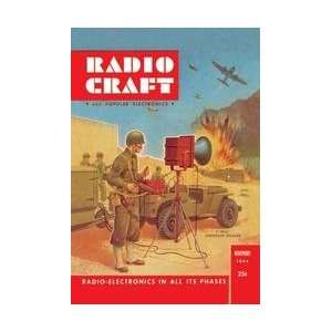  Radio Craft 2 Mile Surrender Speaker 12x18 Giclee on 