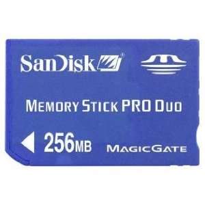  SanDisk 256MB Memory Stick PRO Duo Memory Card