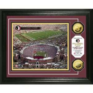  Florida State University Doak Campbell 24KT Gold Coin 