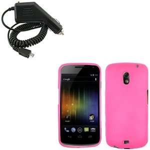  iFase Brand Samsung Nexus Prime i515 Combo Rubber Hot Pink 