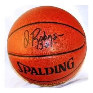 David Robinson Autographed Basketball   Autographed Basketballs 