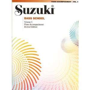  Alfred Suzuki Bass School Piano Accompaniment Volume 3 