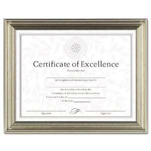DAX Products   DAX   Antique Colored Document Frame w/Certificate 