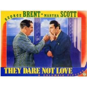  They Dare Not Love Movie Poster (11 x 14 Inches   28cm x 