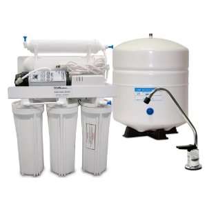 50 Gallon Per Day 5 Stage Home Reverse Osmosis Drinking Water System 