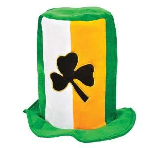 Irish Tri Color Tall Stove Pipe Hat Case Pack 12