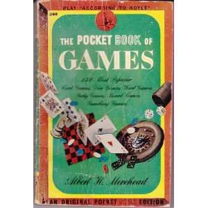  The Pocket Book of Games Albert H. Morehead Books
