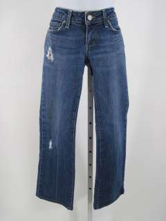 PAIGE Laurel Canyon Frayed Boot Cut Denim Jeans Sz 26  