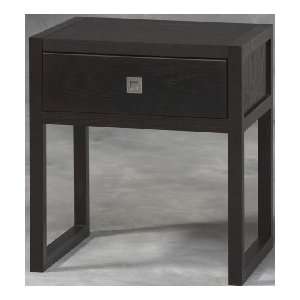 Linon Alden Black Ash End Table 