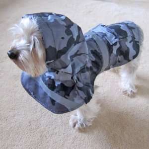  Alfie Couture Pet Apparel   Waterproof Camouflage Raincoat 