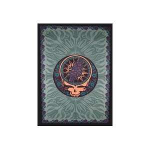 Grateful Dead Deadhead Steal Your Face Stealie Tapestry Wall Hanging 