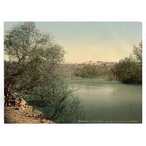  Place of the baptism,River Jordan,Holy Land